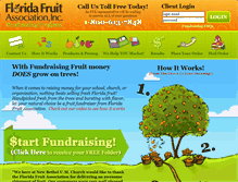 Tablet Screenshot of fundraisingfruit.com